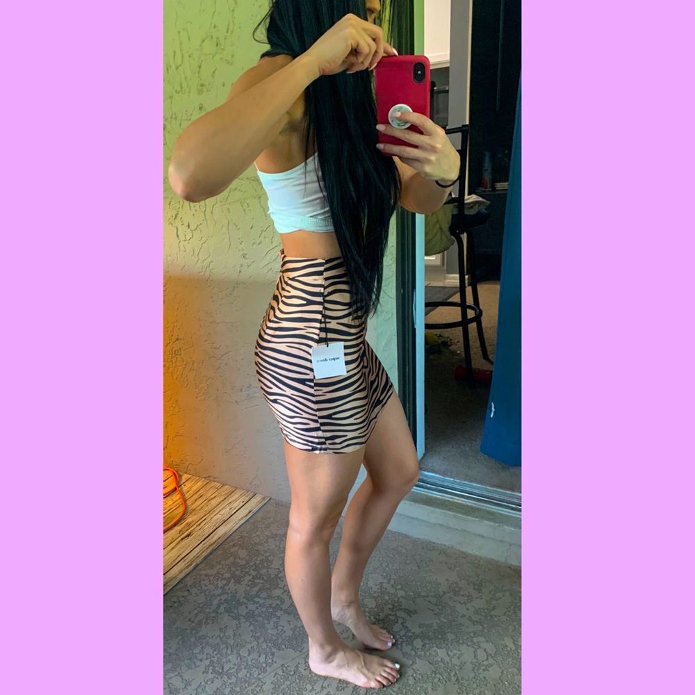 NWT superdown mini skirt xs